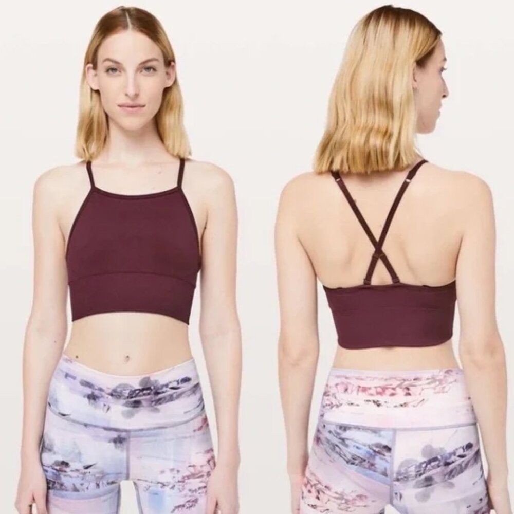 Lululemon Ebb To Street Long Line Bra